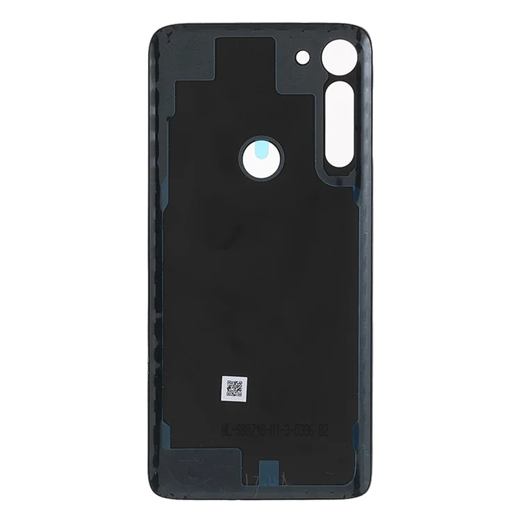 OEM Back Battery Housing Cover with Adhesive Sticker (without Logo) for Motorola Moto G8 Power - Black