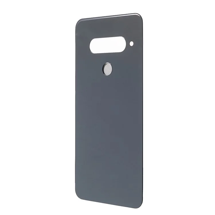 Cubierta de la Carcasa de la Batería Con Pegatina Adhesiva Para LG G8s ThinQ - Negro