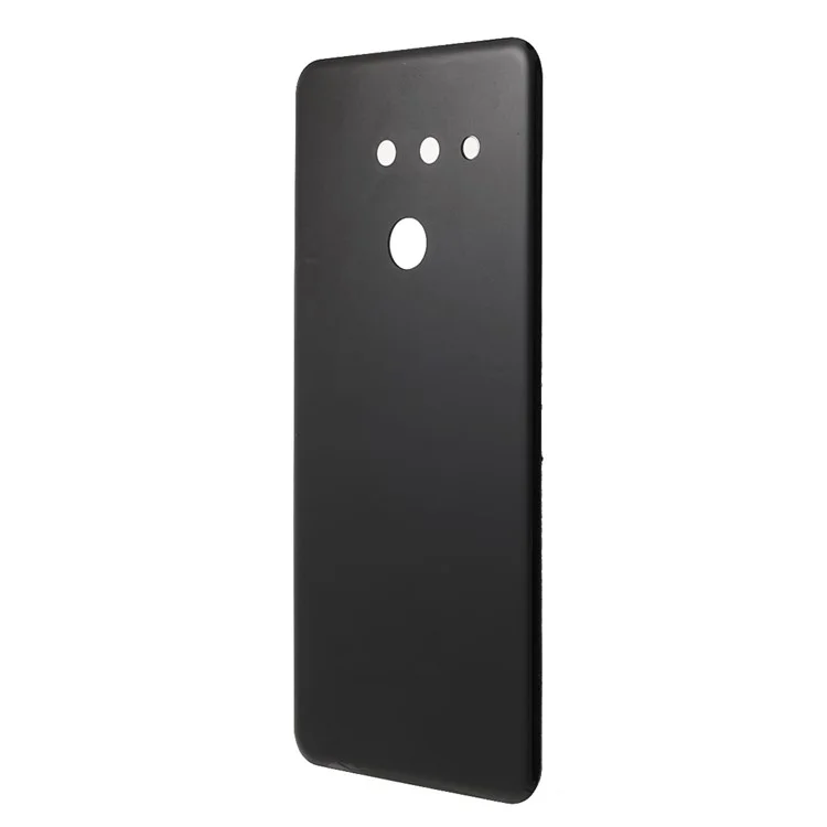 Cubierta de la Carcasa de la Batería Con Pegatina Adhesiva Para LG G8 ThinQ - Negro