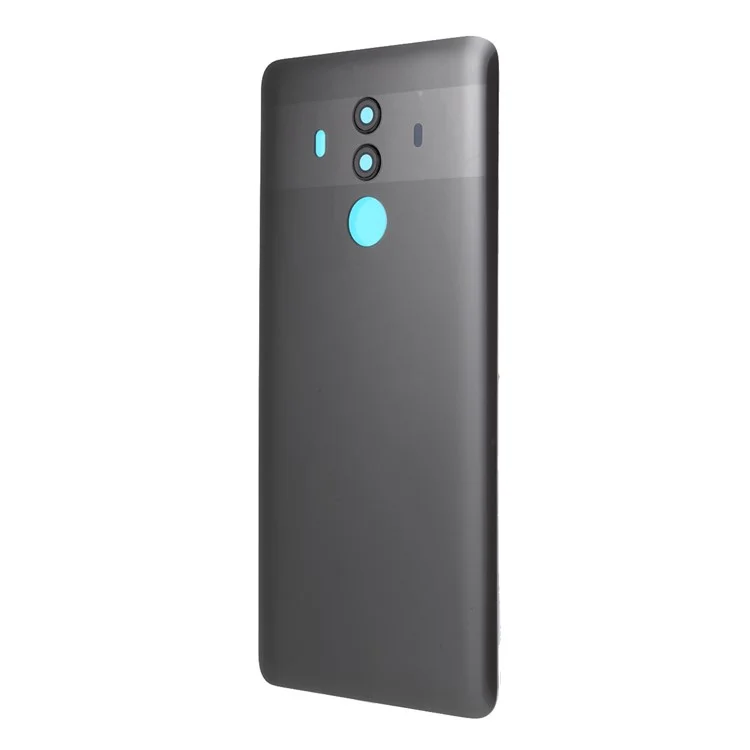 Capa da Bateria Traseira com Anel da Câmera e Capa da Lente (sem Logotipo) para Huawei Mate 10 Pro - Preto