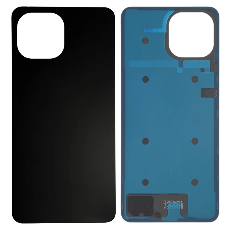 For Xiaomi Mi 11 Lite 4G M2101K9AG OEM Battery Door Cover Part Replacement - Black