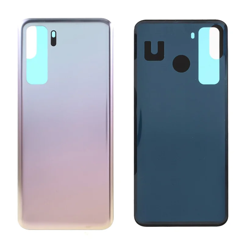 Batteridæksel til bagside (uden logo) til Huawei P40 Lite 5G - Sølv