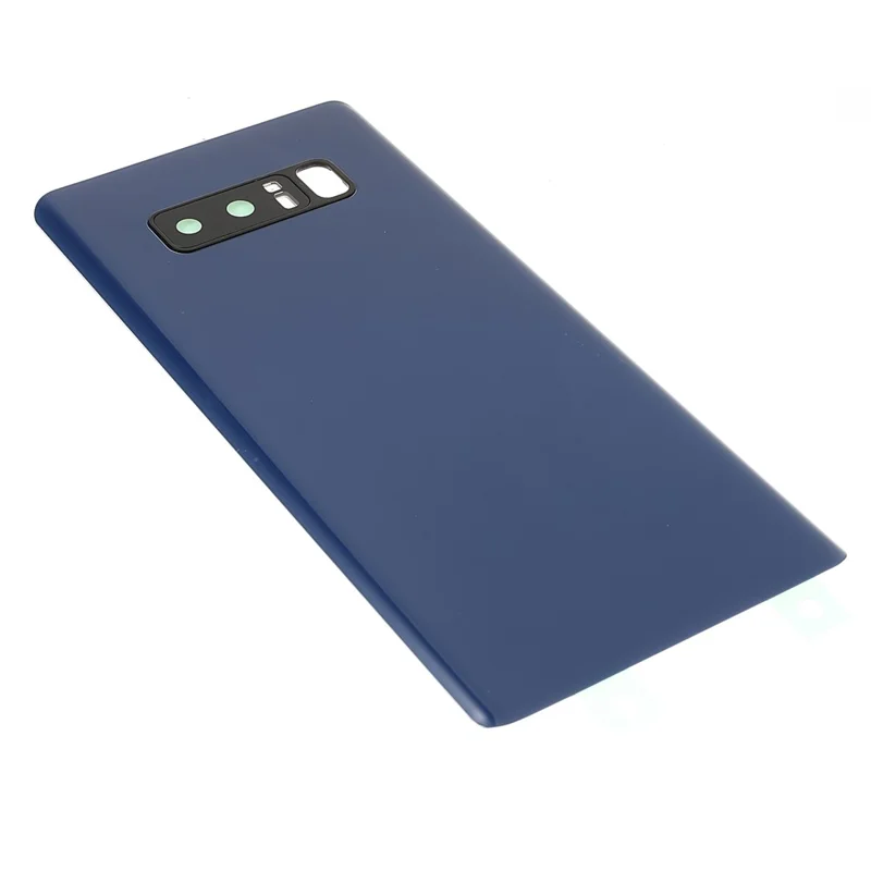 Back Battery Housing Cover with Camera Ring Lens Cover Part (without Logo) for Samsung Galaxy Note 8 N950 - Blue