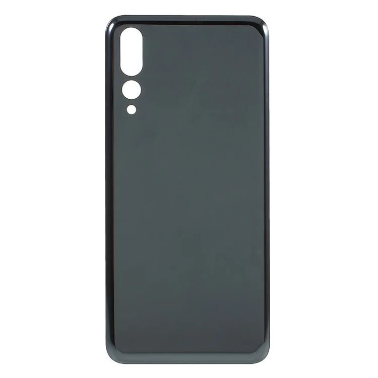 Para el Reemplazo de la Cubierta de la Batería Posterior Huawei P20 Pro (sin Logotipo) - Negro