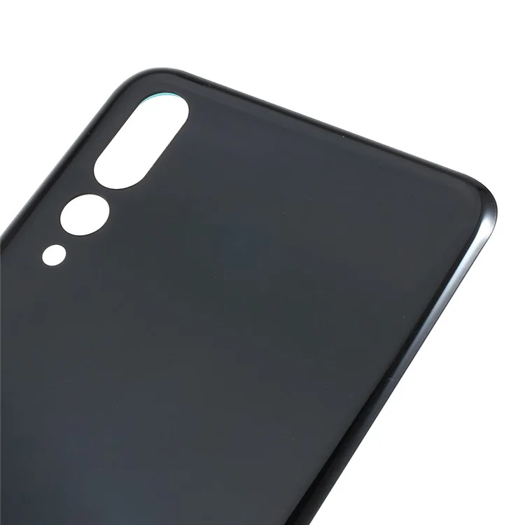 Cubierta de la carcasa de la batería posterior para Huawei P20 Pro (sin logotipo) - Negro
