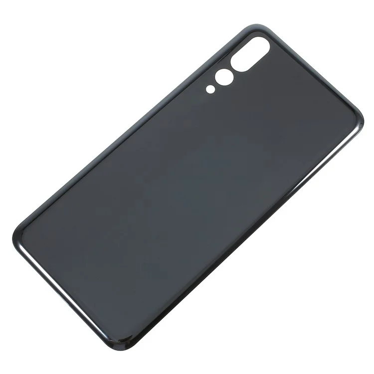 Cubierta de la carcasa de la batería posterior para Huawei P20 Pro (sin logotipo) - Negro