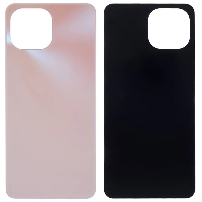 For Xiaomi Mi 11 Lite 5G M2101K9G / M2101K9C Back Battery Housing Cover Replacement (without Logo) - Pink