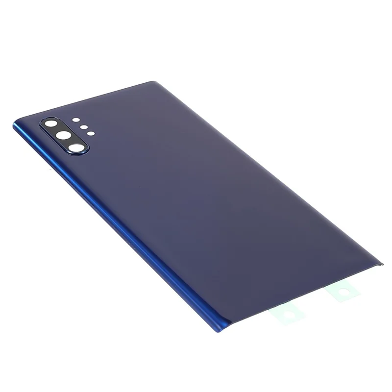 Back Battery Housing Cover with Camera Ring Lens Cover Part (without Logo) for Samsung Galaxy Note 10 Plus 4G - Blue