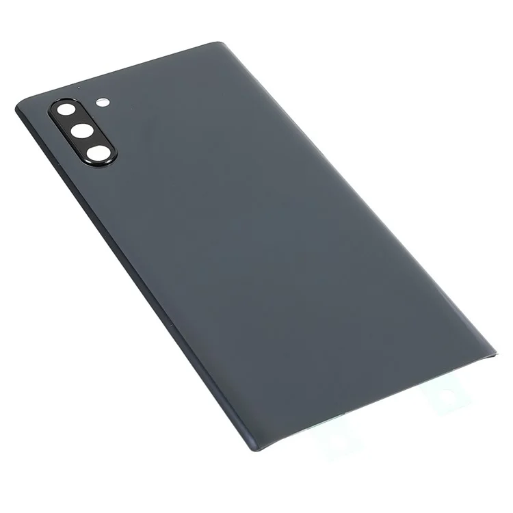 Back Battery Housing Cover with Camera Ring Lens Cover Part (without Logo) for Samsung Galaxy Note 10 - Black