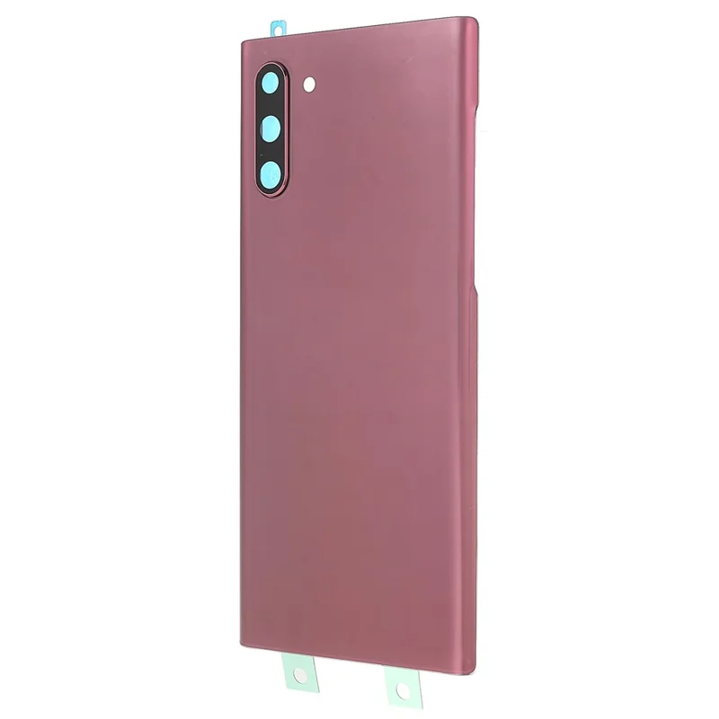 Back Battery Housing Cover with Camera Ring Lens Cover Part (without Logo) for Samsung Galaxy Note 10 4G - Pink