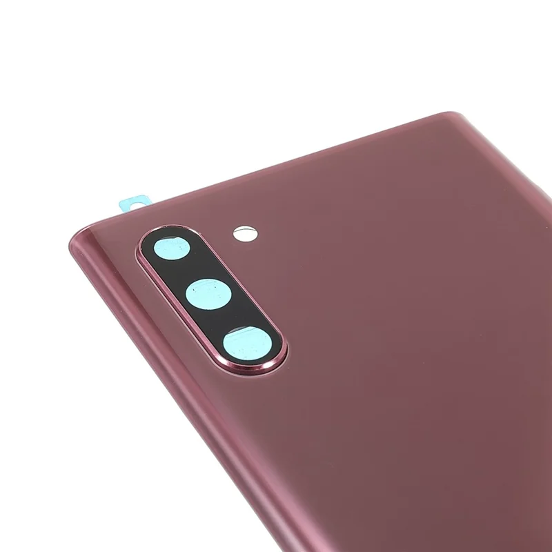 Back Battery Housing Cover with Camera Ring Lens Cover Part (without Logo) for Samsung Galaxy Note 10 4G - Pink
