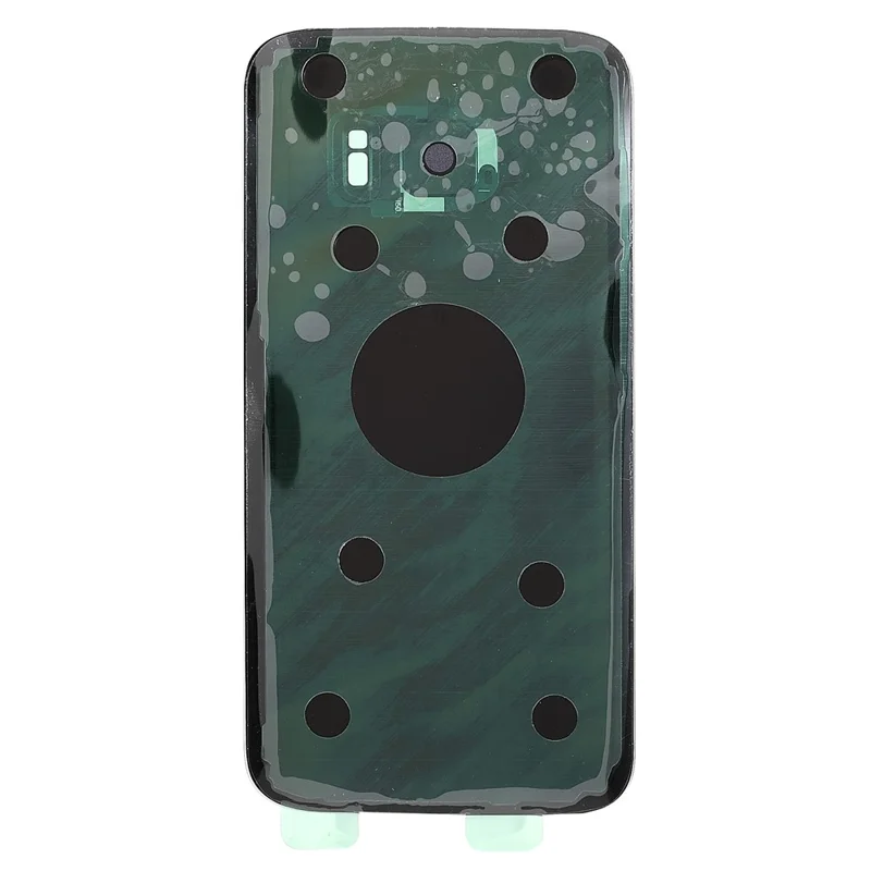 Задняя крышка батарейного отсека с кольцом объектива камеры (без логотипа) для Samsung Galaxy S7 - черная