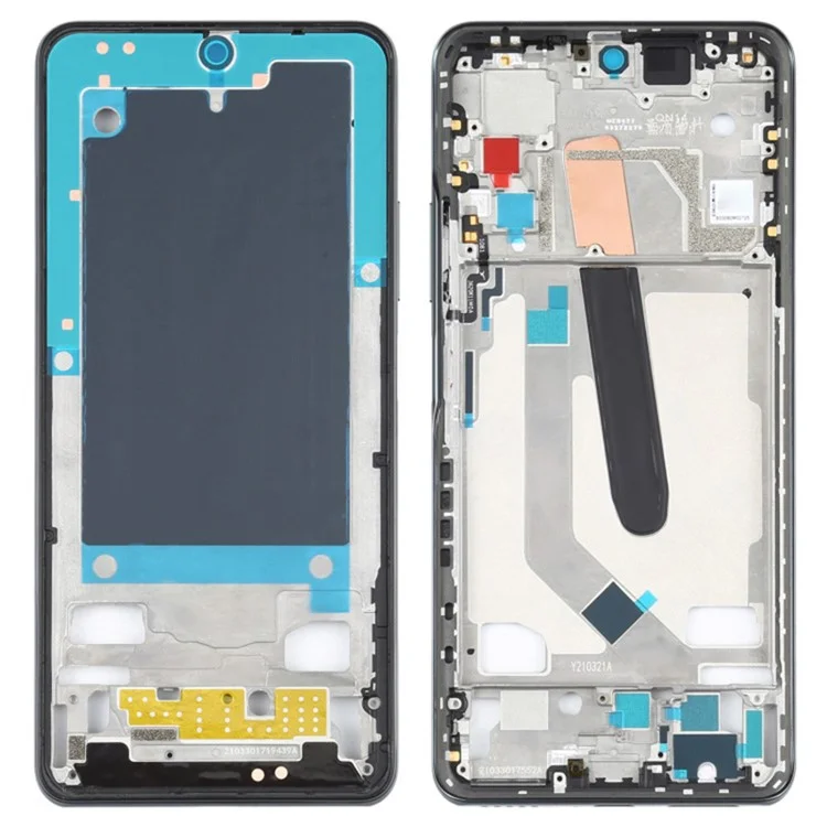 Reemplazo Del Marco de la Placa Media OEM (lado a) (sin Logotipo) Para Xiaomi Redmi K40/K40 Pro/K40 Pro+/Mi 11i/Poco F3 - Negro
