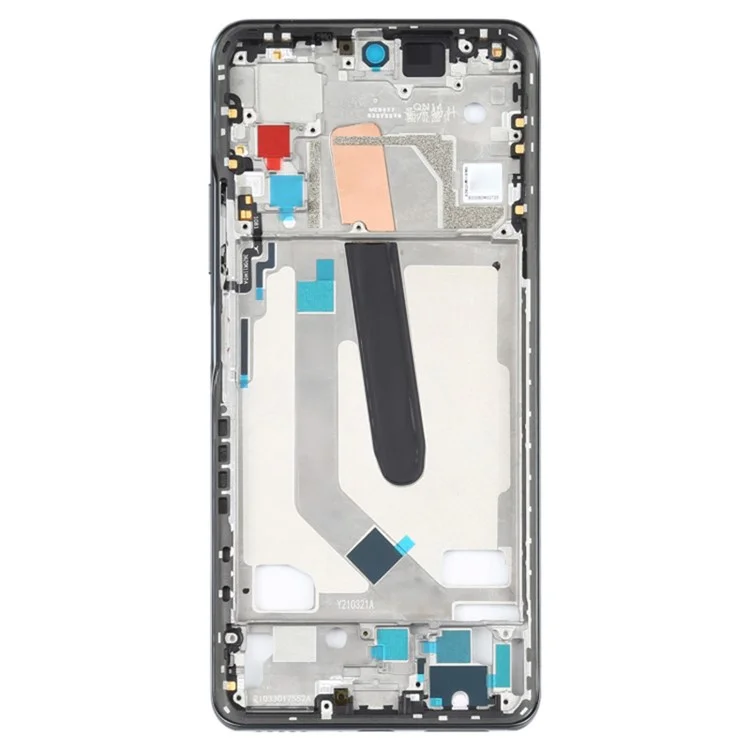 Reemplazo Del Marco de la Placa Media OEM (lado a) (sin Logotipo) Para Xiaomi Redmi K40/K40 Pro/K40 Pro+/Mi 11i/Poco F3 - Negro