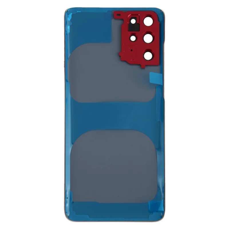 For Samsung Galaxy S20 Plus 4G Housing Battery Door Back Cover with Camera Ring Cover (without Logo) - Red