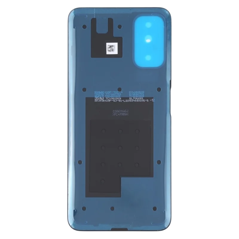 For Xiaomi Poco M3 Pro 5G M2103K19PG/M2103K19PI OEM Battery Door Cover Replacement Part - Black