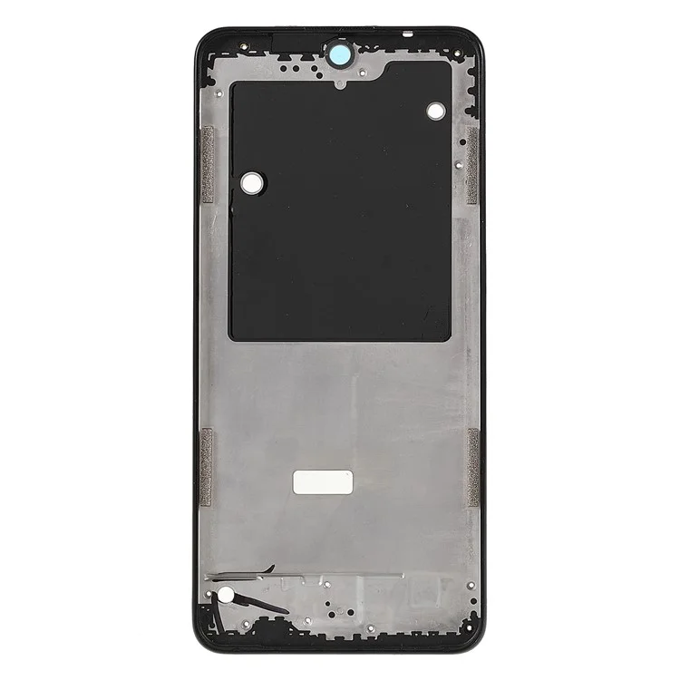 Für Xiaomi Redmi Note 11 5G (China) (MediaTek) / Note 11S 5G / Note 11T 5G / Poco M4 Pro 5G OEM Mittleres Plattenerahmenersatz (A-Seite) (ohne Logo) - Schwarz