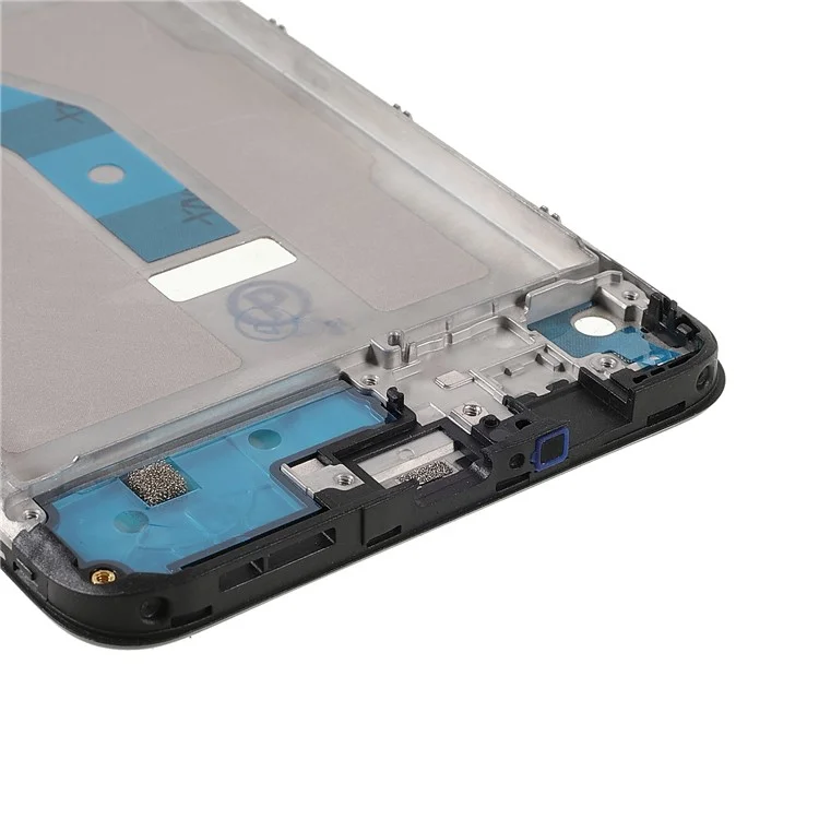 Für Xiaomi Redmi Note 11 5G (China) (MediaTek) / Note 11S 5G / Note 11T 5G / Poco M4 Pro 5G OEM Mittleres Plattenerahmenersatz (A-Seite) (ohne Logo) - Schwarz