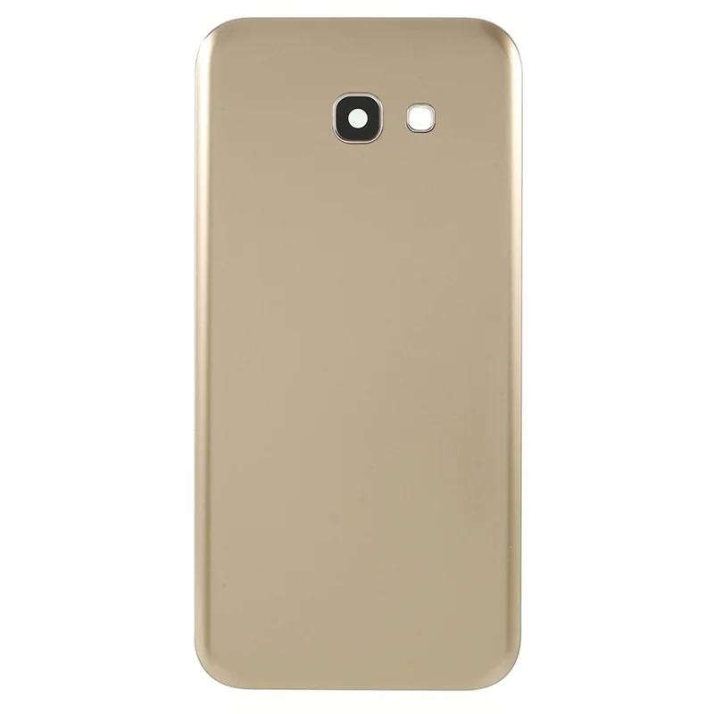 Back Battery Housing Cover with Camera Ring Lens Cover Part (without Logo) for Samsung Galaxy A5 (2017) A520 - Gold
