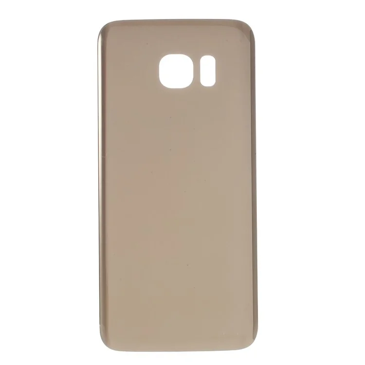 Back Battery Housing Cover Replacement (without Logo) for Samsung Galaxy S7 edge - Gold