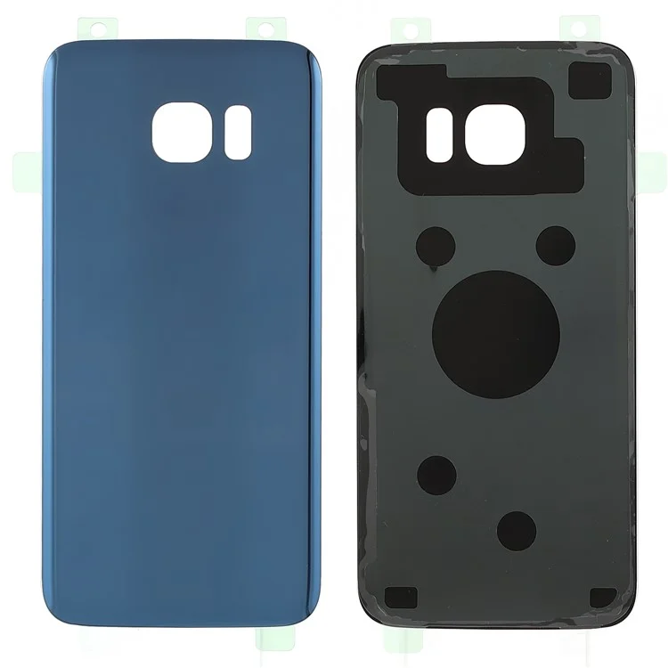 Back Battery Housing Cover Replacement (without Logo) for Samsung Galaxy S7 edge - Blue