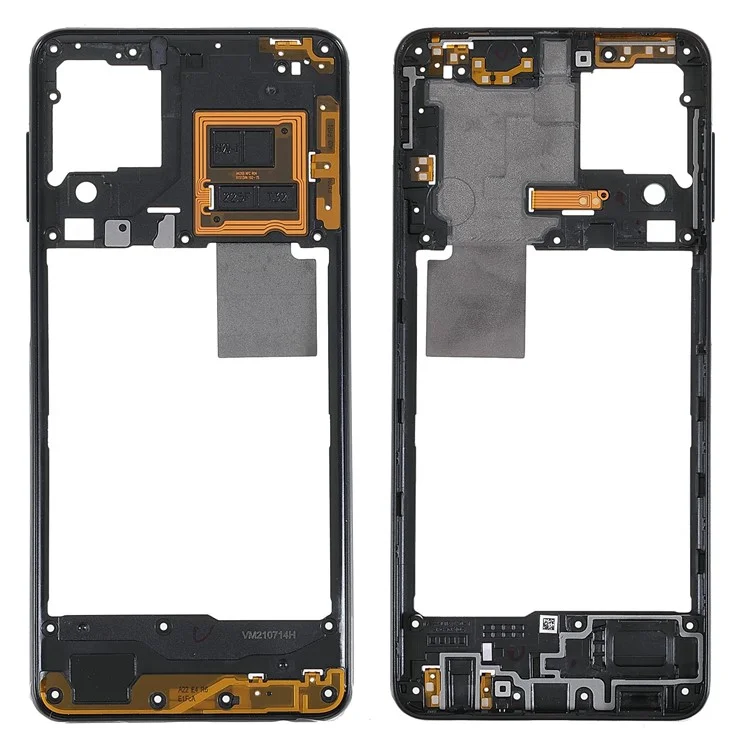 Pour Samsung Galaxy A22 4G (version Ue) A225 Remplacement du Cadre de la Plaque Moyenne OEM (sans Logo) - le Noir