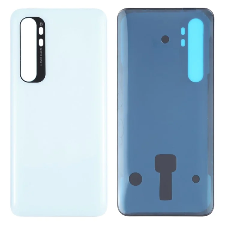 For Xiaomi Mi Note 10 Lite Back Battery Housing Cover Replacement - White