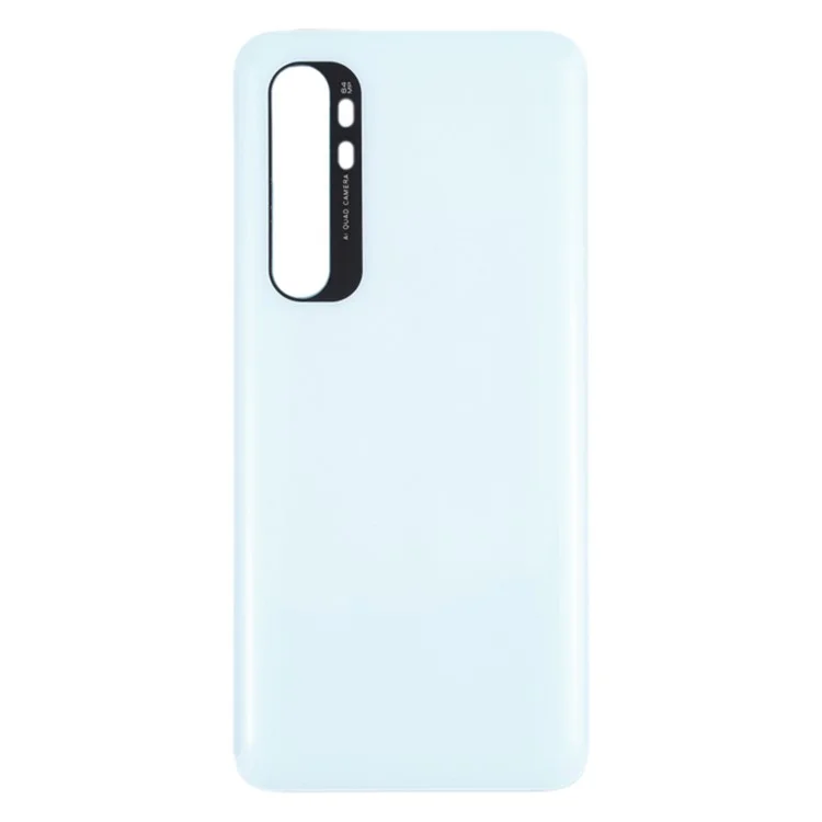 For Xiaomi Mi Note 10 Lite Back Battery Housing Cover Replacement - White
