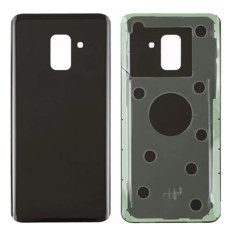 For Samsung Galaxy A8 (2018) A530 Battery Back Door Cover Replacement (without Logo) - Black