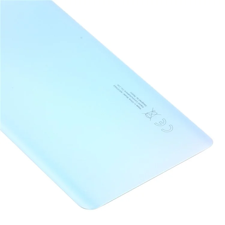 For Xiaomi Redmi Note 10 Pro Max / Redmi Note 10 Pro 4G M2101K6P M2101K6G M2101K6I M2101K7AI M2101K7AG Back Battery Housing Cover Replacement - White