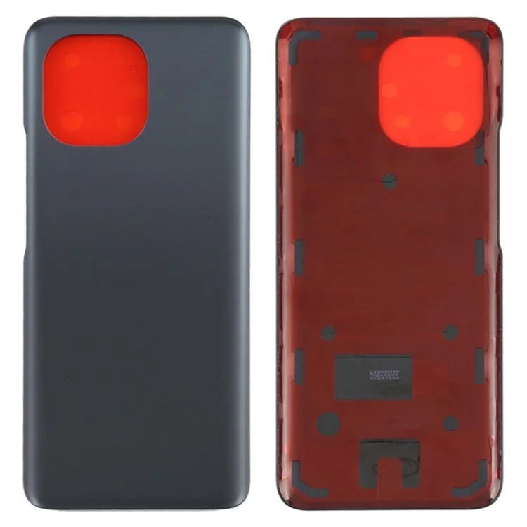 Per Xiaomi Mi 11 Matte Back Battery Housing Cover Replacement - Nero