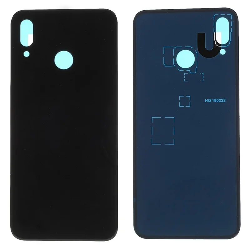 For Huawei P20 Lite (2018)/Nova 3e (China) Back Battery Housing Cover Replacement (without Logo) - Black
