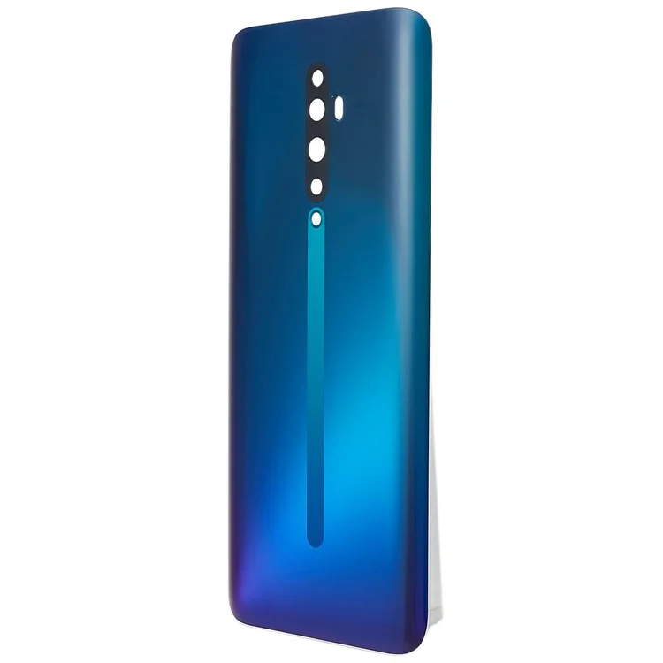 Para Oppo Reno2 Z Celular Back Back Bateria Hous Tampa Peças de Substituição (sem Logotipo) - Verde