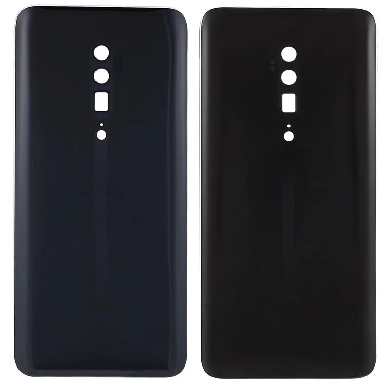 Для Oppo Reno 10x Zoom Задняя крышка аккумуляторного отсека Смартфон Запчасти для замены (без логотипа) - Черный
