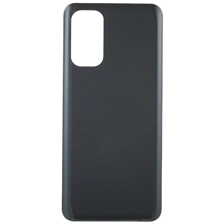 For Oppo Reno5 4G/5G Phone Replacement Back Battery Housing Cover (without Logo) - Black