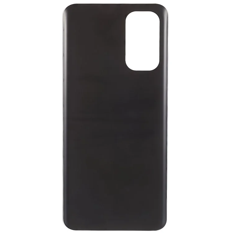 For Oppo Reno5 4G/5G Phone Replacement Back Battery Housing Cover (without Logo) - Black