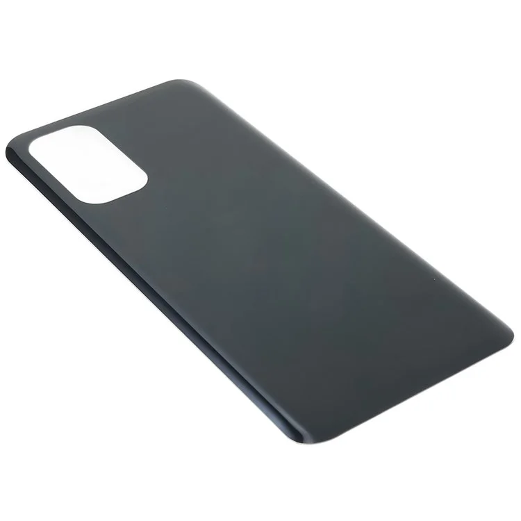 For Oppo Reno5 4G/5G Phone Replacement Back Battery Housing Cover (without Logo) - Black