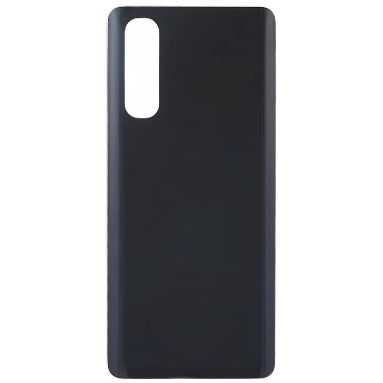 Para Oppo Reno3 Pro 5G Back Battery Cuber Piezas de Repuesto (sin Logotipo) - Negro