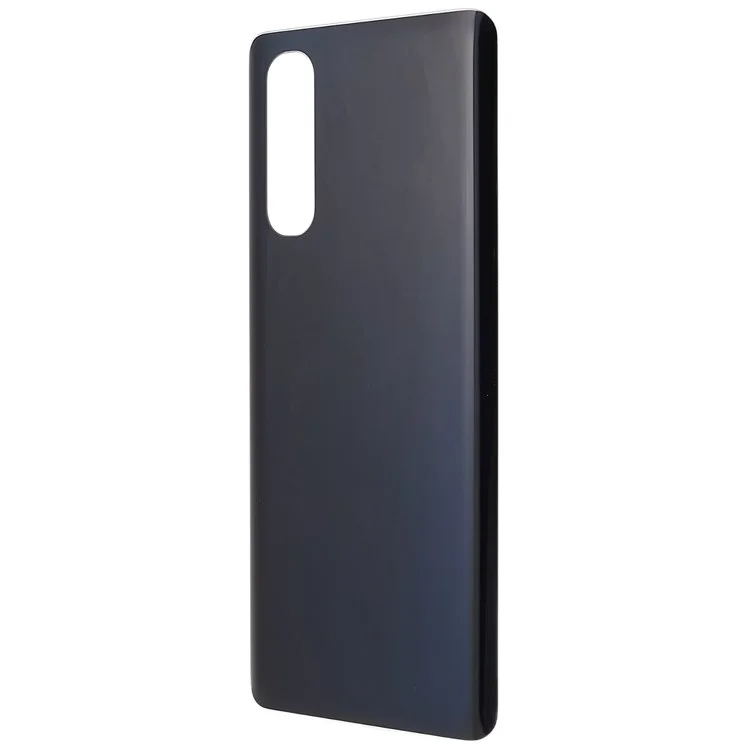 Para Oppo Reno3 Pro 5G Back Battery Cuber Piezas de Repuesto (sin Logotipo) - Negro