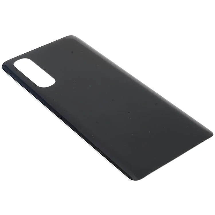 Para Oppo Reno3 Pro 5G Back Battery Cuber Piezas de Repuesto (sin Logotipo) - Negro