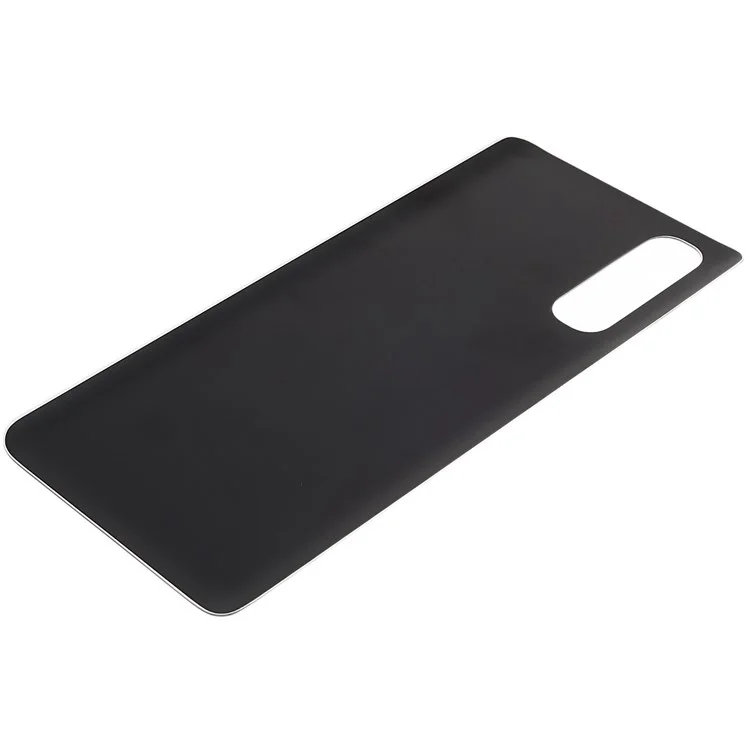 Para Oppo Reno3 Pro 5G Back Battery Cuber Piezas de Repuesto (sin Logotipo) - Negro