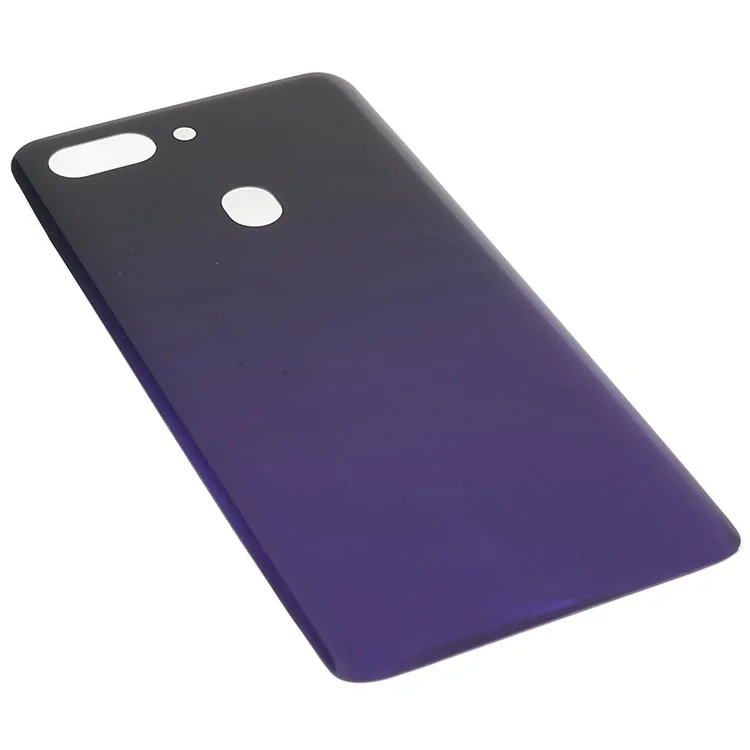 Для Oppo R15 Pro Back Back Acteration Count Cover Cover Capters (без Логотипа) - Пурпурный