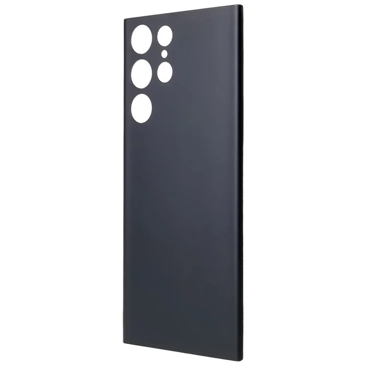 For Samsung Galaxy S22 Ultra 5G S908 Battery Housing Cover with Adhesive Sticker Replacement Parts - Black