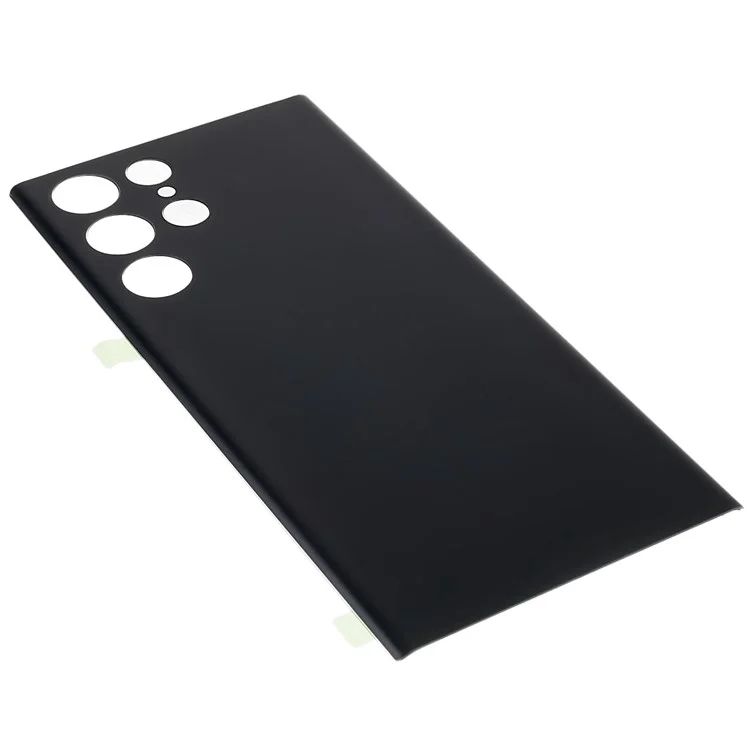 For Samsung Galaxy S22 Ultra 5G S908 Battery Housing Cover with Adhesive Sticker Replacement Parts - Black