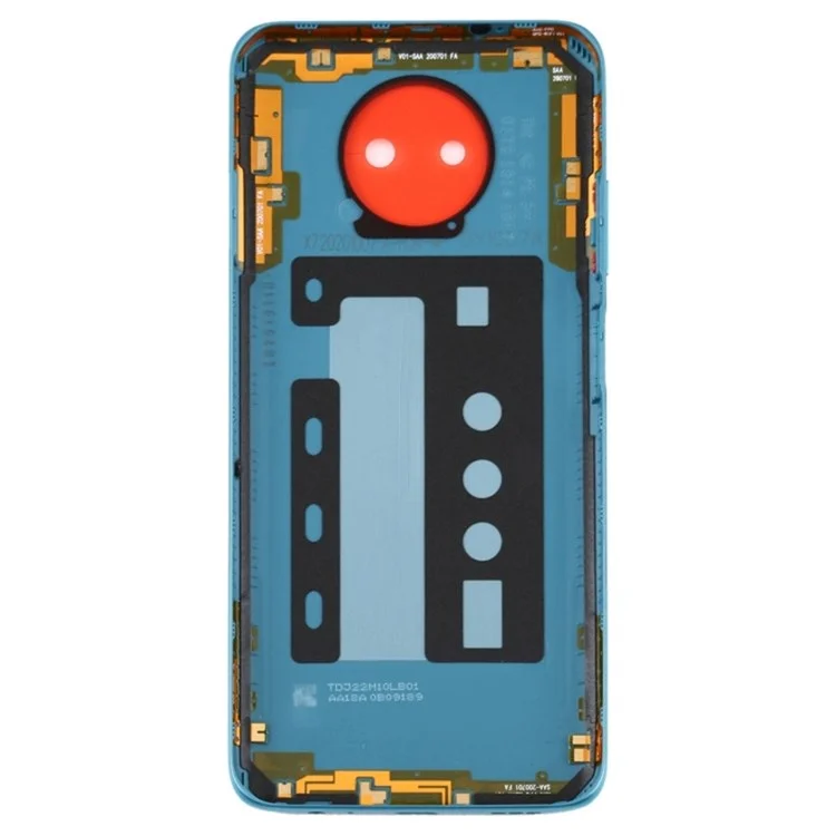 For Xiaomi Redmi Note 9 5G/Redmi Note 9T 5G, M2007J22G M2007J22C Back Battery Housing Cover Replacement Parts - Green