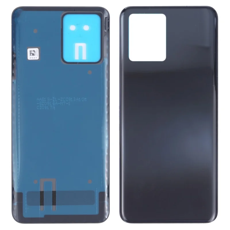 For Realme 8 5G Back Battery Housing Cover Replacement Parts - Black