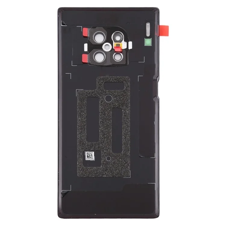 Para Huawei Mate 30 Pro 4G/5G Capa Traseira da Bateria com Anel da Câmera e Cobertura da Lente de Substituição (sem Logotipo) - Prata