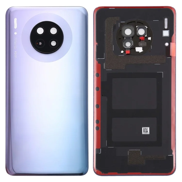 Per Huawei Mate 30 4G/5G Coperchio Alloggiamento Per Alloggiamento Della Batteria Con Copertina Del Coperchio Dell'anello Della Fotocamera (senza Logo) - D'argento