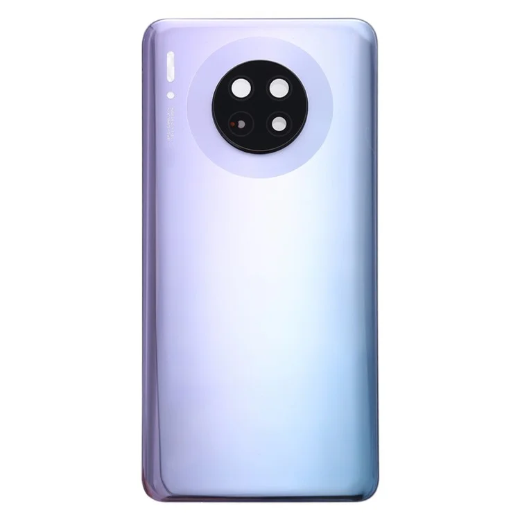 Per Huawei Mate 30 4G/5G Coperchio Alloggiamento Per Alloggiamento Della Batteria Con Copertina Del Coperchio Dell'anello Della Fotocamera (senza Logo) - D'argento