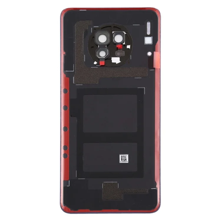 Per Huawei Mate 30 4G/5G Coperchio Alloggiamento Per Alloggiamento Della Batteria Con Copertina Del Coperchio Dell'anello Della Fotocamera (senza Logo) - D'argento